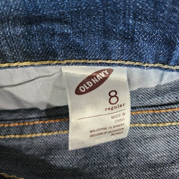Old Navy The Diva Jeans 8 Blue - Picture 7 of 7